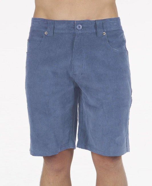 Floyd Cord Walkshort | Dusty Blue - Golden Breed