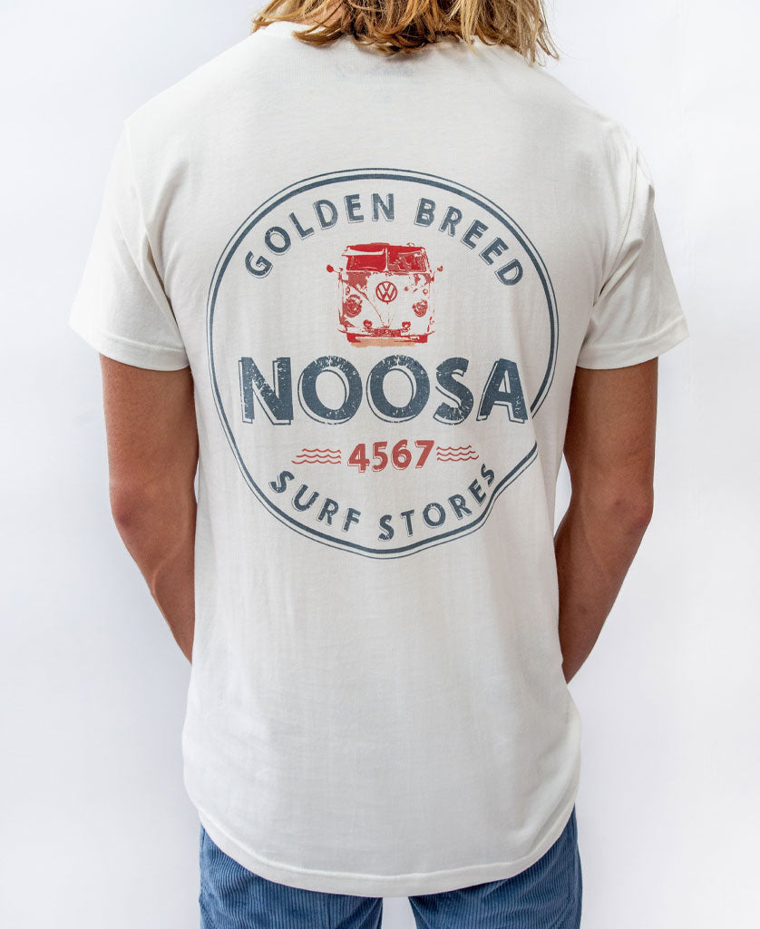 Noosa Kombi Tee | Off White - Golden Breed