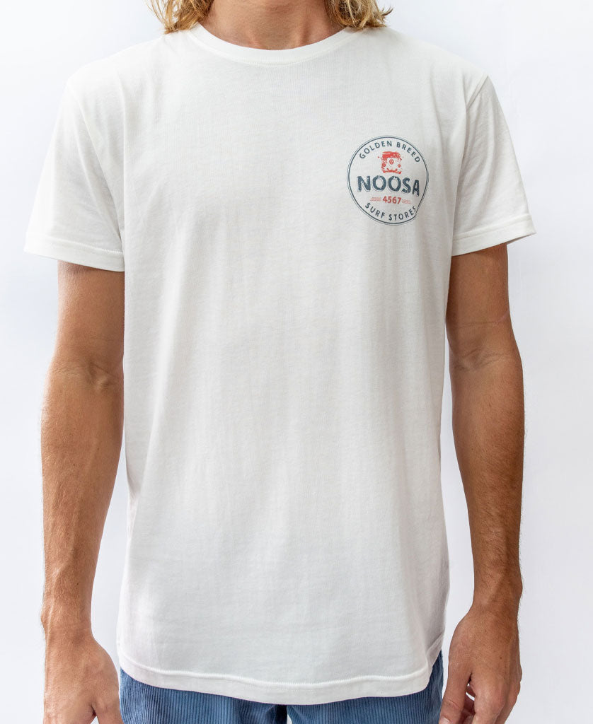 Noosa Kombi Tee | Off White - Golden Breed