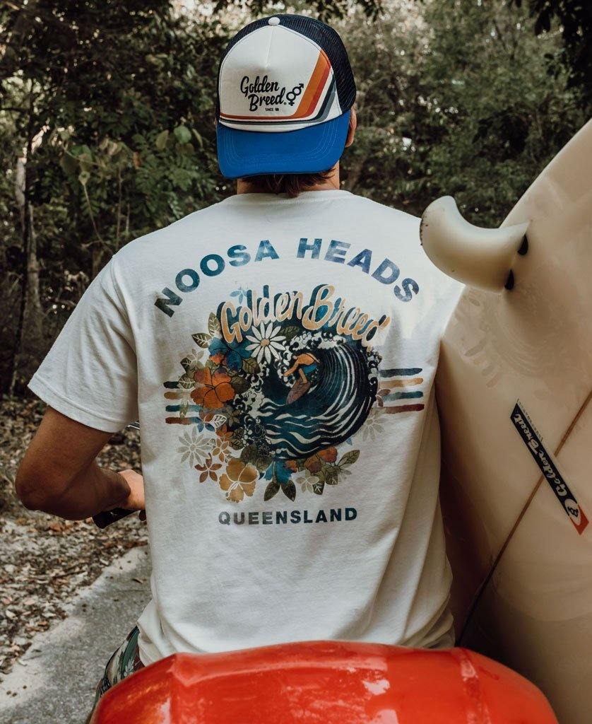 Noosa Tropical Tee | Off White - Golden Breed