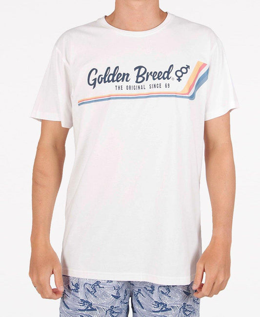 Retro Tee | Off White - Golden Breed